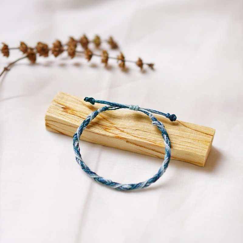 —轮—　巴西蜡线手绳 X 手环—可定制 - 手链/手环 - 防水材质 