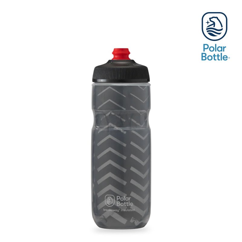 Polar Bottle 20oz 双层保冷喷射水壶 BOLT 灰银 - 运动配件 - 塑料 灰色