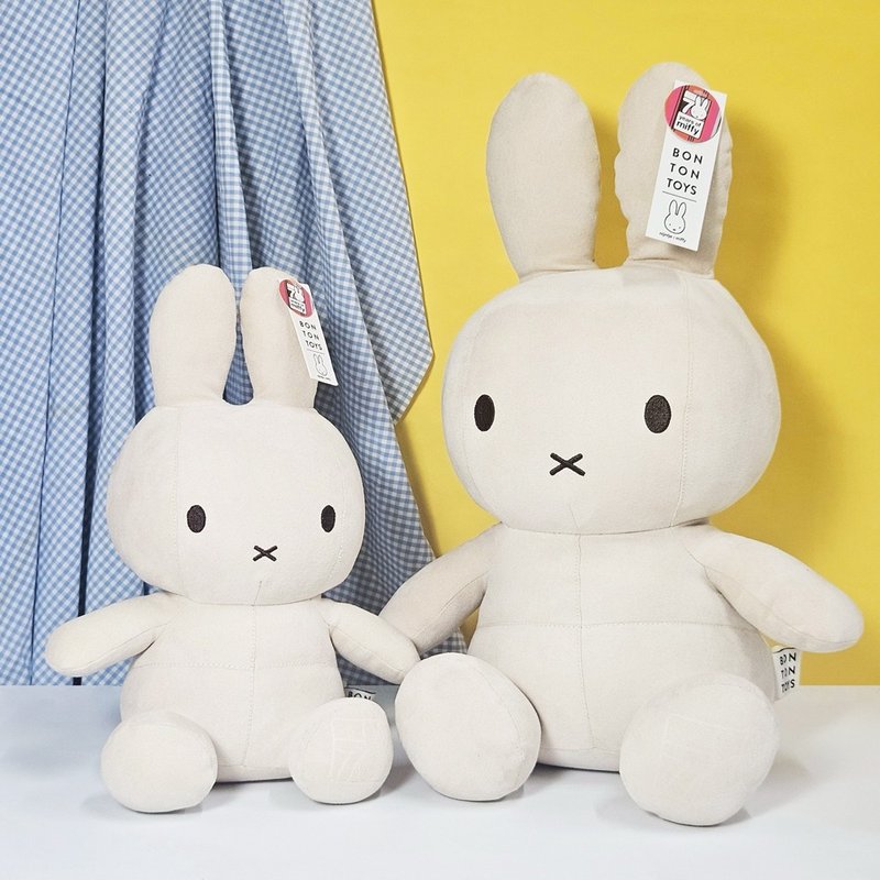 BON TON TOYS 米菲兔麂皮填充玩偶-70周年限量版 米色 (35/50cm) - 玩偶/公仔 - 聚酯纤维 多色