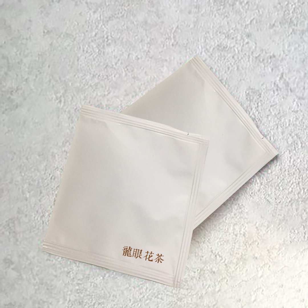 【无藏】龙眼花茶(无咖啡因)- 2g三角茶包 单入裸包装 - 茶 - 新鲜食材 橘色