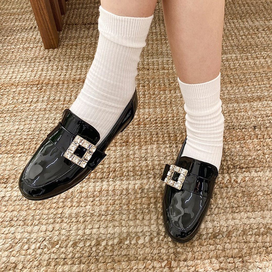 PRE-ORDER 韓國人手製 MACMOC Vie 仿礸樂褔鞋 Black - 其他女款皮鞋 - 其他材质 
