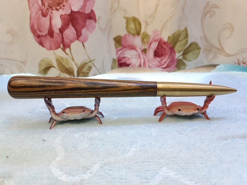 刺针黄金檀钢珠笔 - 钢珠笔 - 木头 