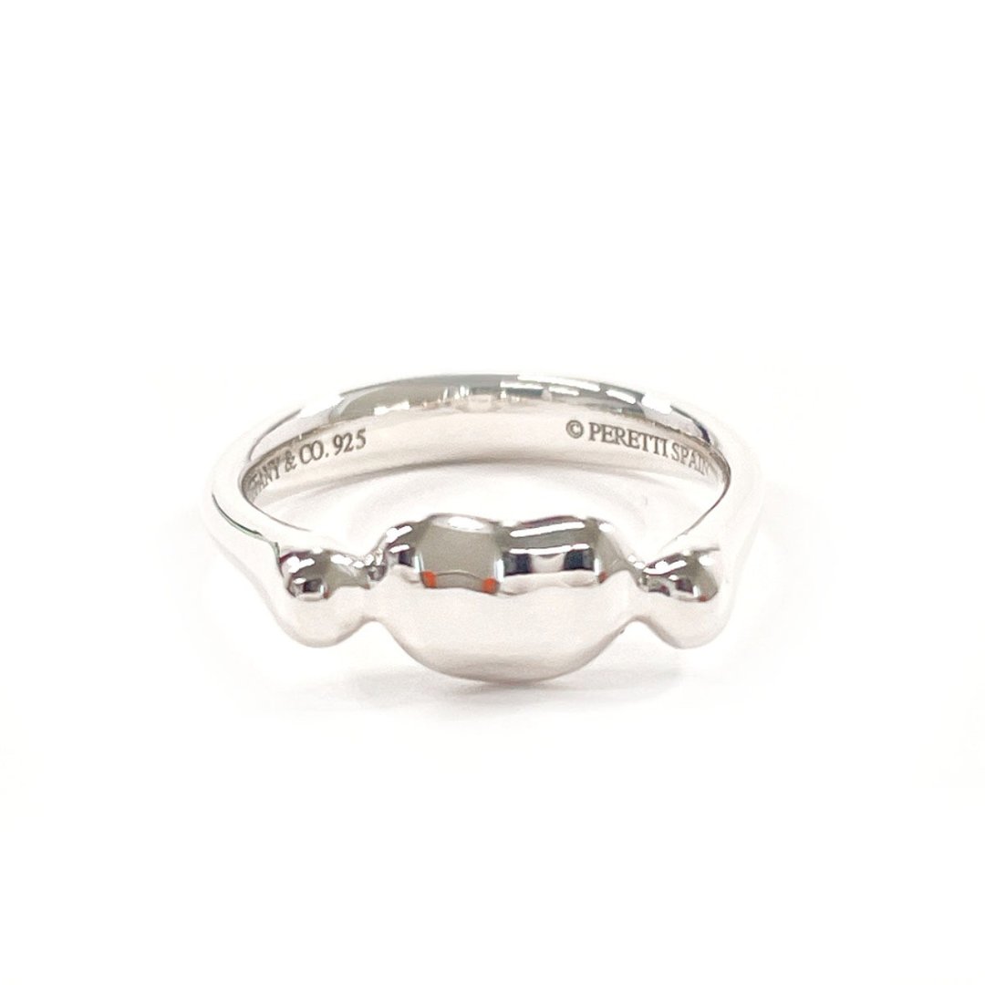 【日本直送 中古美品】8号 TIFFANY&Co. 戒指 豆豆设计 Elsa Peretti 纯银 925 银饰 - 戒指 - 纯银 银色