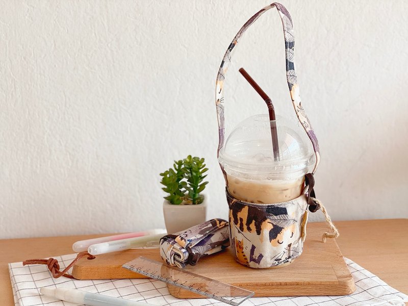 Beverage bag - 其他 - 棉．麻 黑色