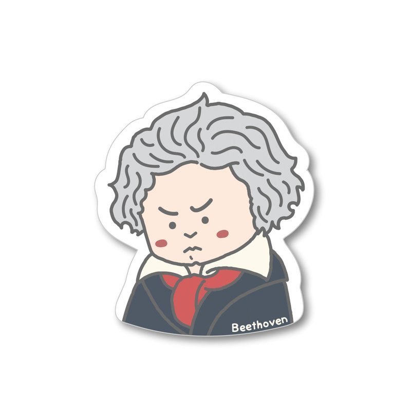 【贝多芬】手机气垫支架| 古典音乐 | Music Gift - 其他 - 压克力 白色