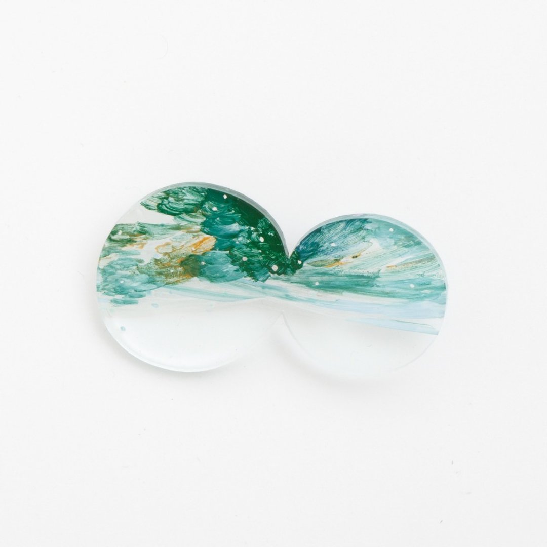 Picture of brooch [butterfly] - 胸针 - 压克力 绿色