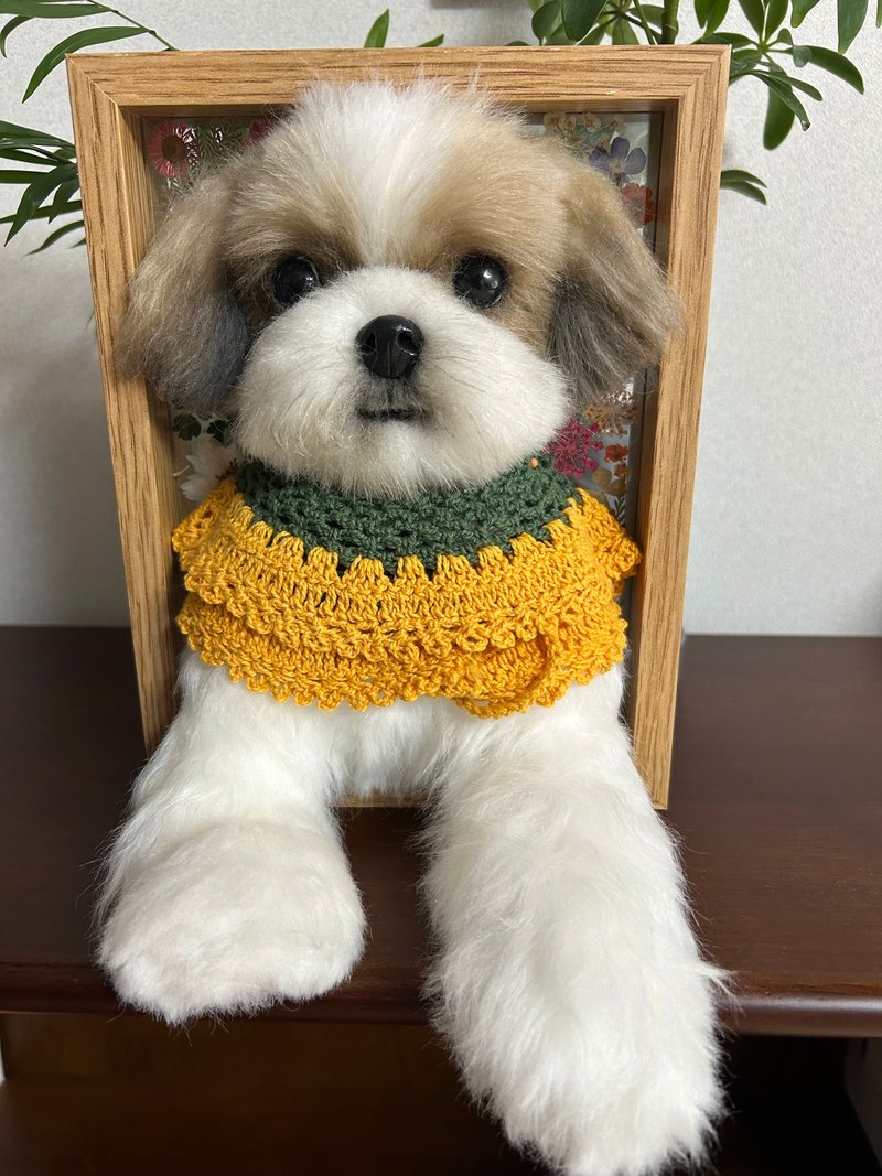 信施犬，半立体肖像 - 玩偶/公仔 - 其他材质 白色