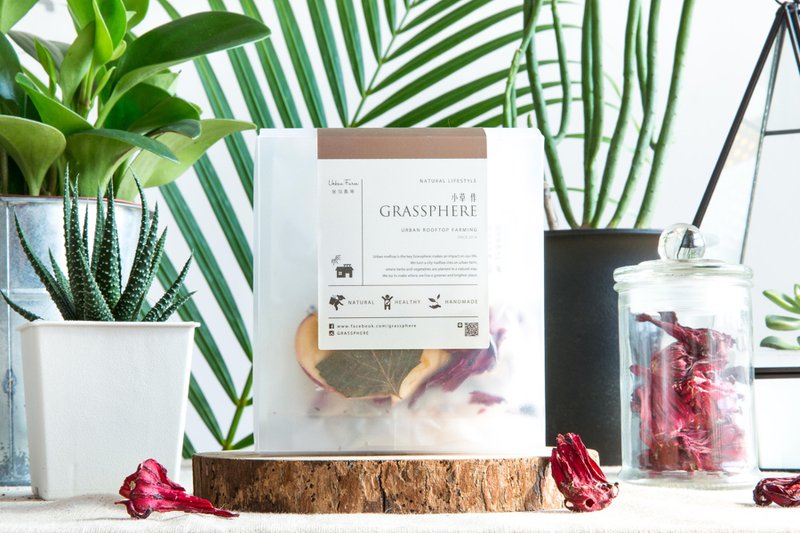 ❖小草作❖ 香草果干水｜紫苏洛神口味 - 水果干 - 新鲜食材 绿色