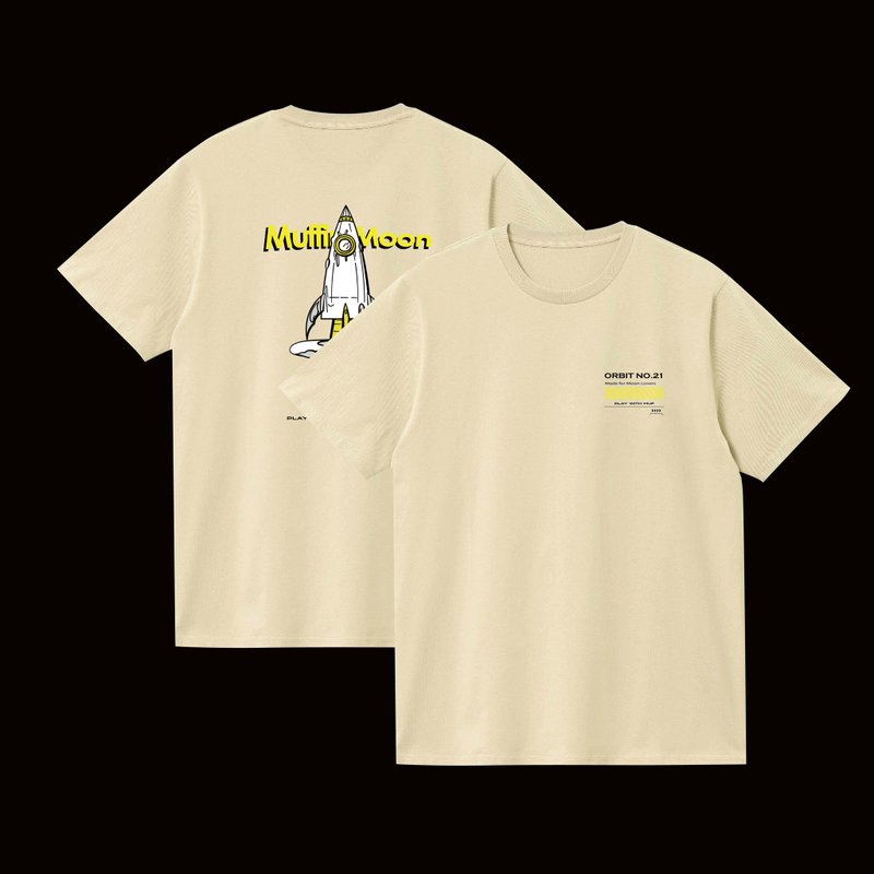 【预购】Rocket Launch TEE - 男装上衣/T 恤 - 棉．麻 多色