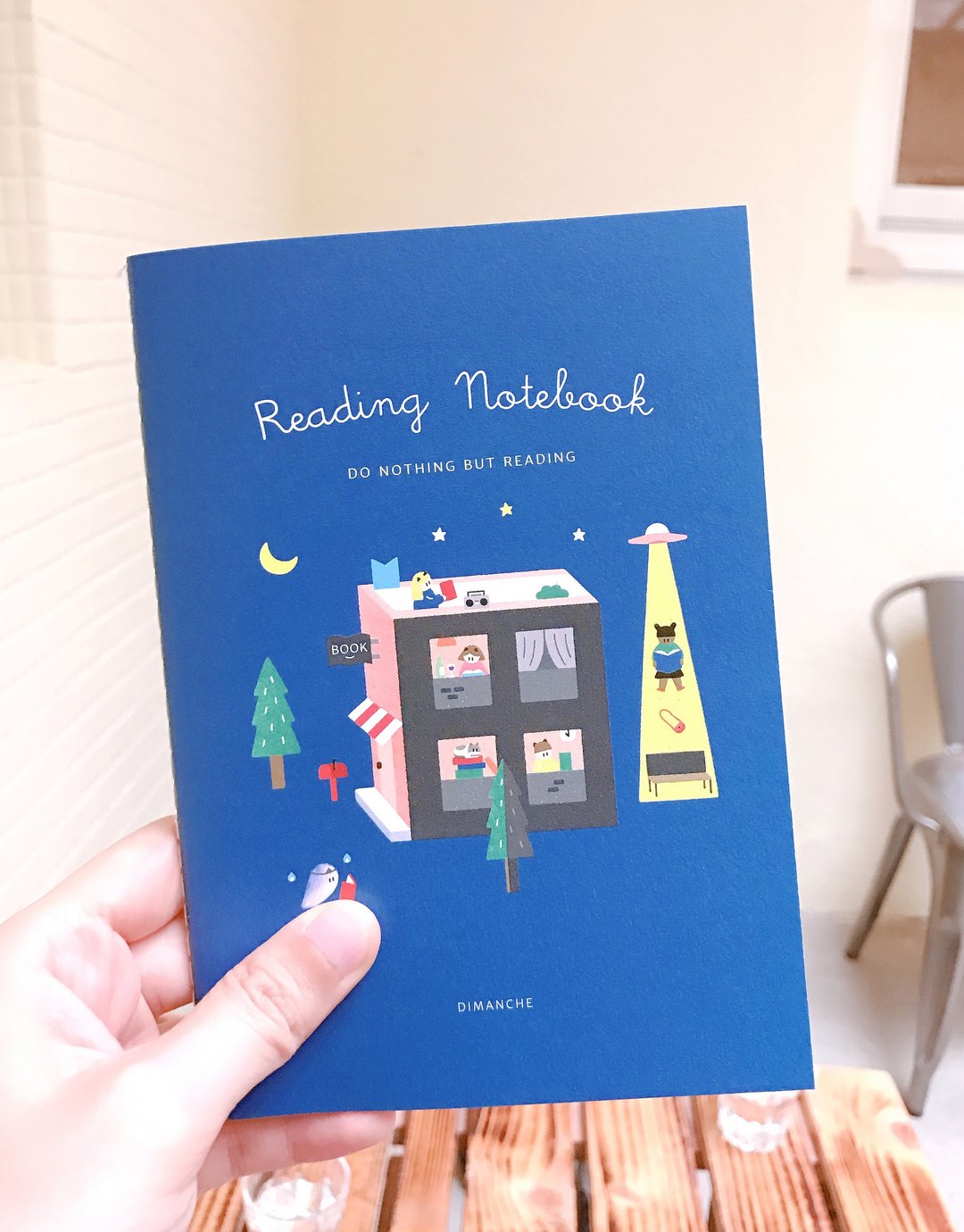 迪梦奇 Reading Notebook 读书笔记 [夜晚] - 笔记本/手帐 - 纸 蓝色