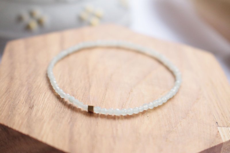 <☞ HAND IN HAND ☜> 天河石-维纳斯 手环 (0105) - 手链/手环 - 宝石 绿色