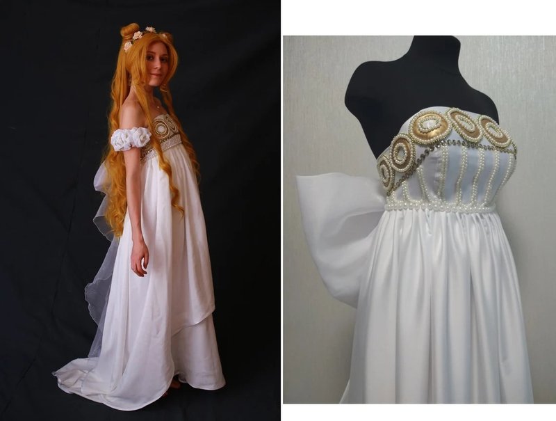 Usagi Tsukino Neo Queen Princess Serenity cosplay costume dress - 其他 - 其他材质 