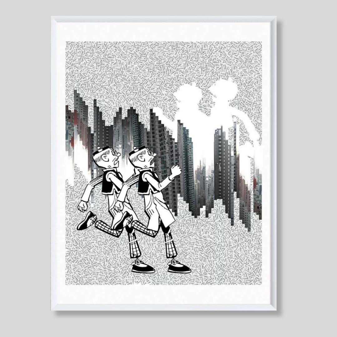 【老夫子 HK】挂画 - 就系香港 X 王泽 (B) - 海报/装饰画/版画 - 纸 