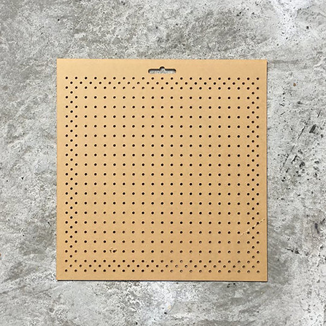 刺子綉点阵模板 可画0.5CM和1CM网格 描点定位绘图模板 透明刺綉 - 其他 - 压克力 透明