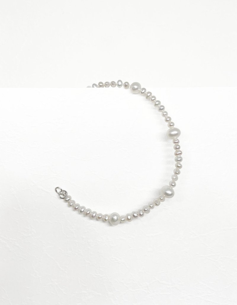 淡水珍珠手镯 - 手链/手环 - 珍珠 白色