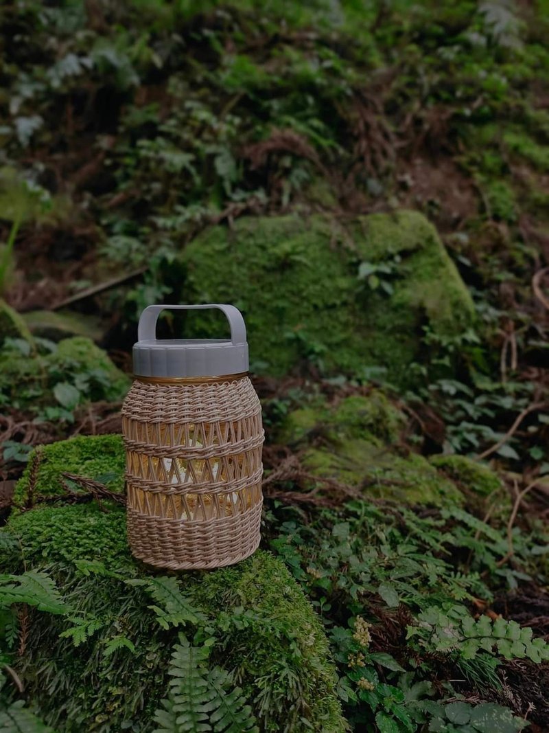 生活小提灯 DIY 编织材料包【含材料包及在线教学影片】 - 编织/刺绣/羊毛毡/裁缝 - 纸 卡其色