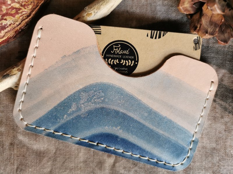 Card Holder - 其他 - 真皮 蓝色