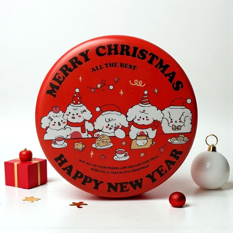 坚果杏仁 极品蝴蝶酥【12月耶诞限定礼盒】蛋奶素 - 手工饼干 - 其他材质 