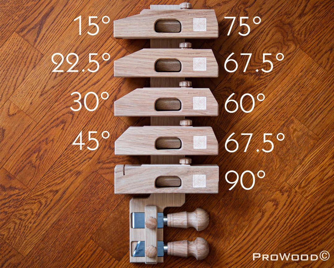 Kumiko Premium Professional Kit Men's hobby set 5 Kumiko oak blocks - 木工/竹艺/纸艺 - 木头 