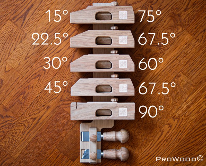 Kumiko Premium Professional Kit Men's hobby set 5 Kumiko oak blocks - 木工/竹艺/纸艺 - 木头 