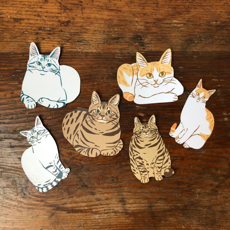 我家猫雾面贴纸 - 贴纸 - 纸 多色