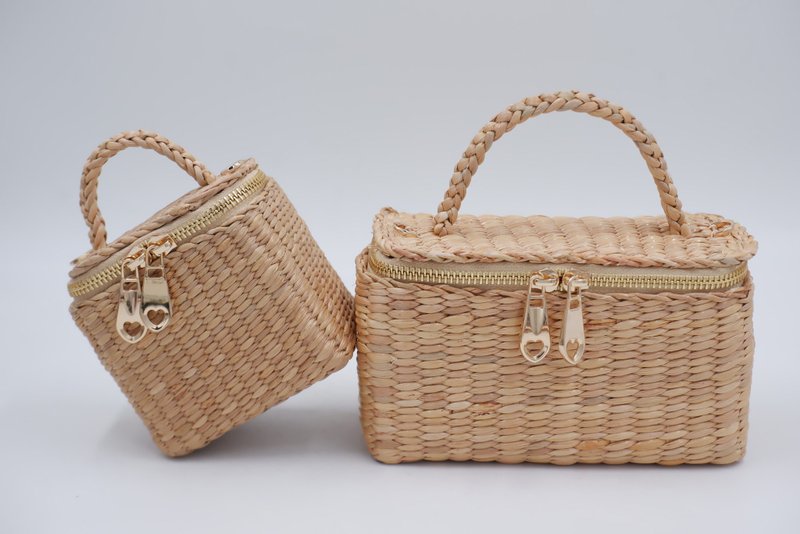Woven bag, water hyacinth woven bag mommy and me bag Matching Bags - 其他 - 植物．花 