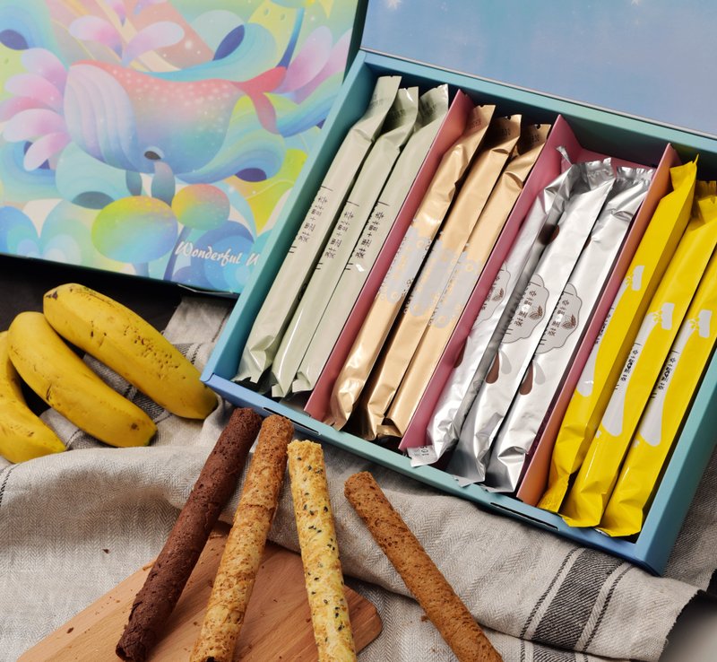 惜福专区-精采世界综合蛋卷礼盒(保存期限至12/28) - 蛋糕/甜点 - 纸 粉红色