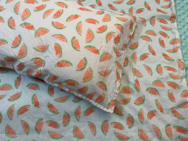 手作宝贝毯 豆毯 空调毯 四季被 枕头套 铺棉睡垫 幼儿园 - 被子/毛毯 - 棉．麻 