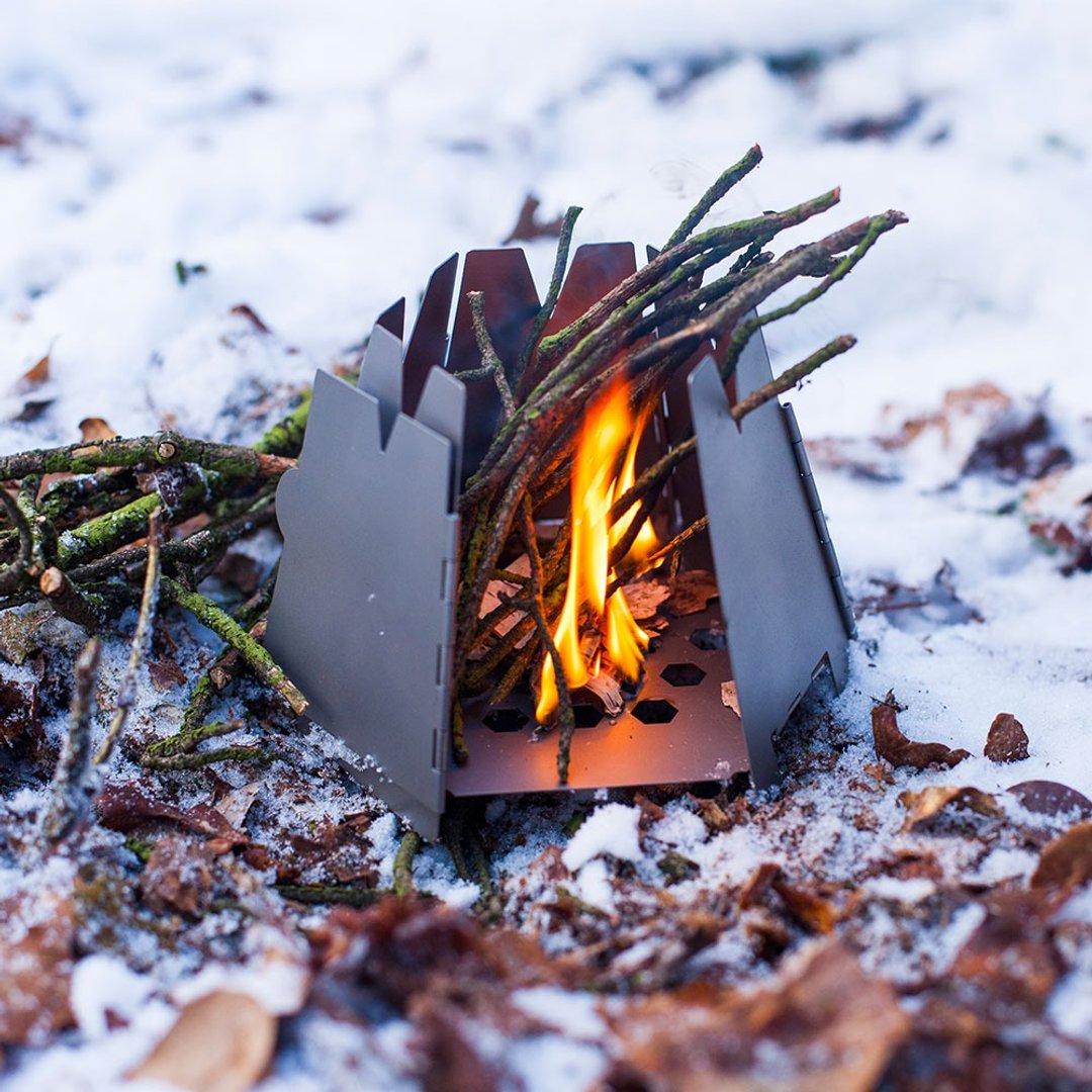 【美国 Vargo】Titanium Hexagon WoodStove 纯钛六角柴火炉#T415 - 露营用品 - 其他材质 
