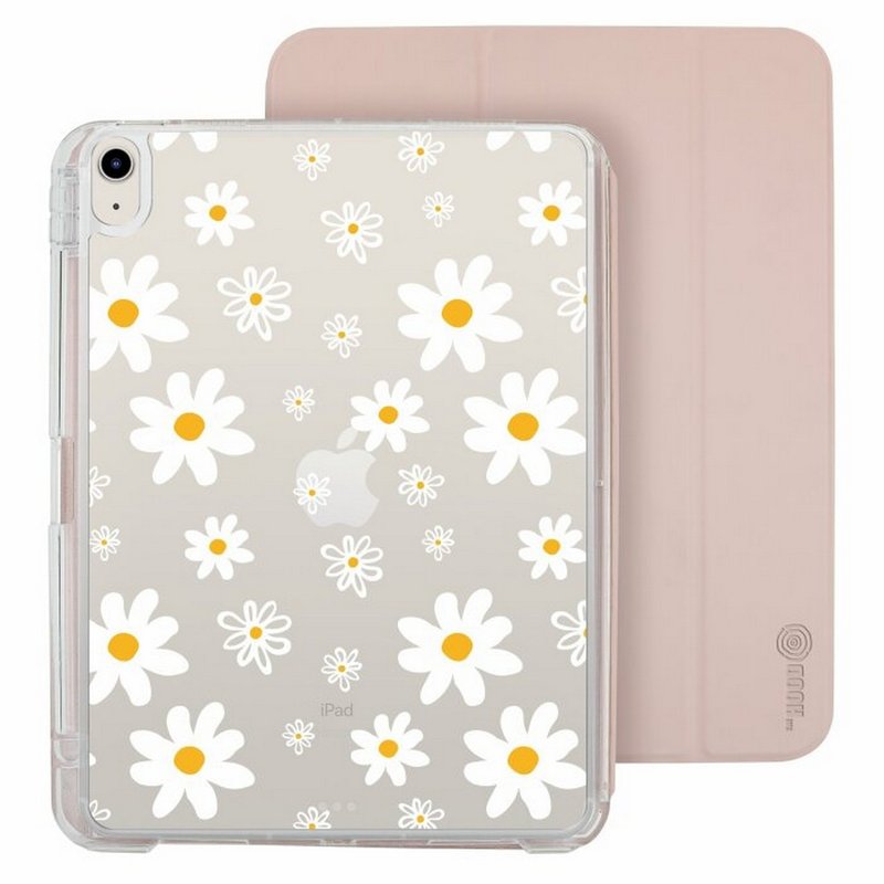 沁凉洋甘菊  iPad Air /Pro 2024mini7可拆式防摔透明保护折套 - 平板/电脑保护壳 - 塑料 多色