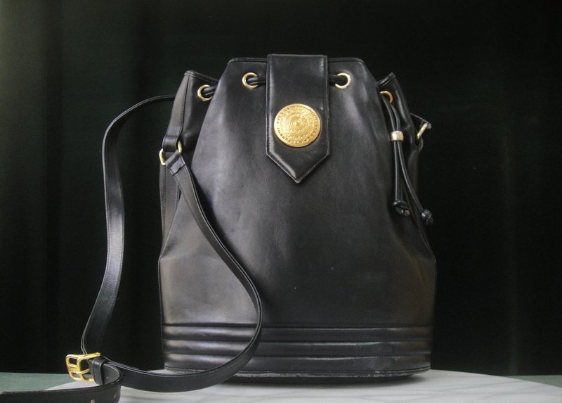 辉煌年代 OLD ERA _早期二手少见老包法国制 YSL 水桶包 - 侧背包/斜挎包 - 其他材质 