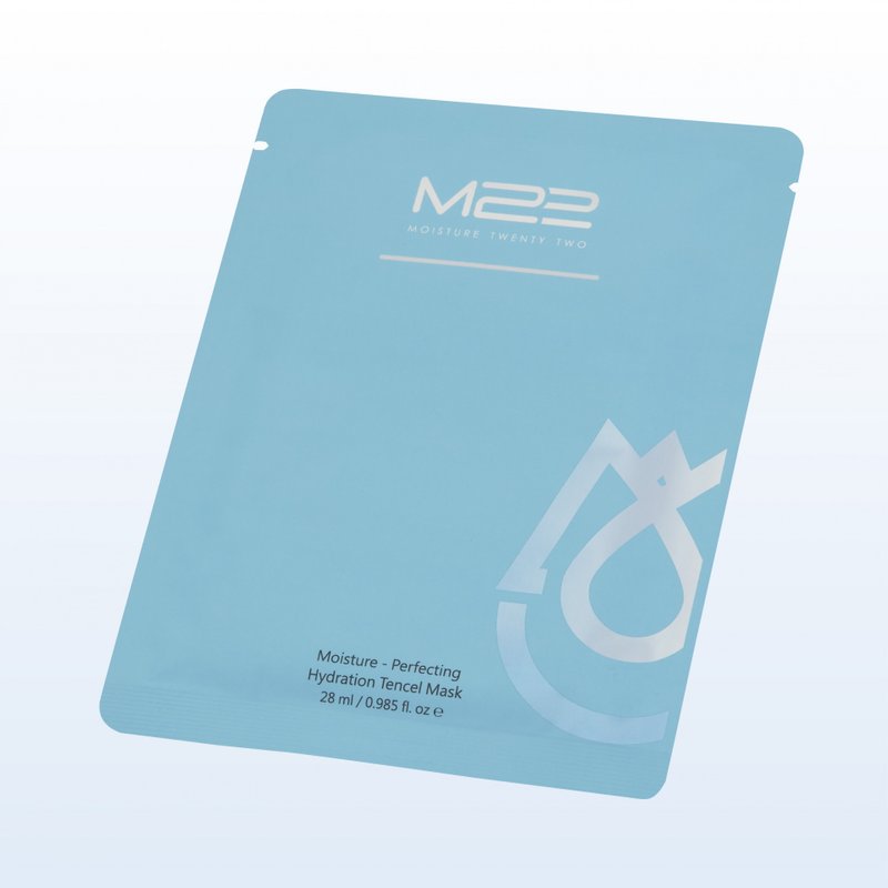 【冬季美容】M22 保湿滋弹天丝面膜 单片入水嫩肌 透亮 保湿 - 面膜/冻膜 - 其他材质 白色