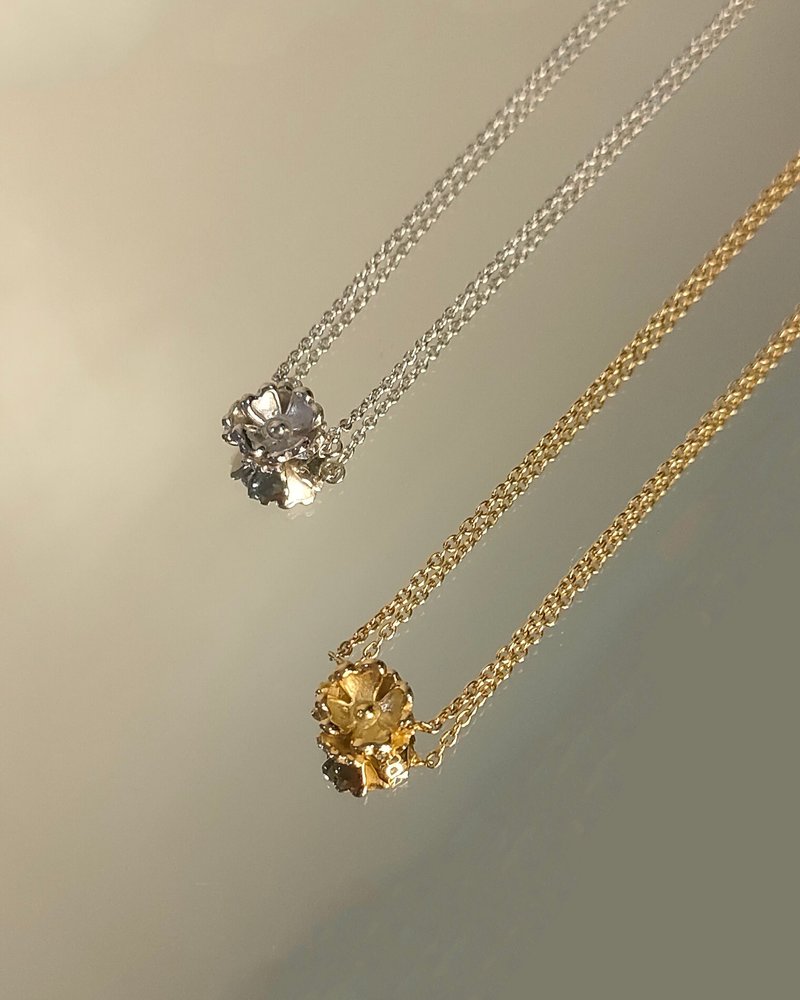 925 Sterling Silver Cosmos Necklace - 项链 - 纯银 银色