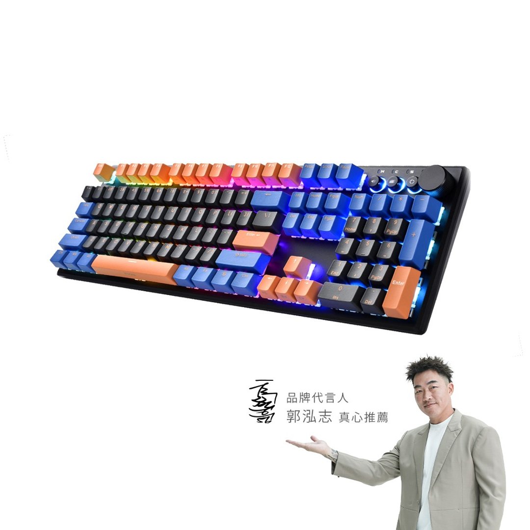 irocks K74R 机械式键盘-仲夏黑 - 电脑配件 - 其他材质 