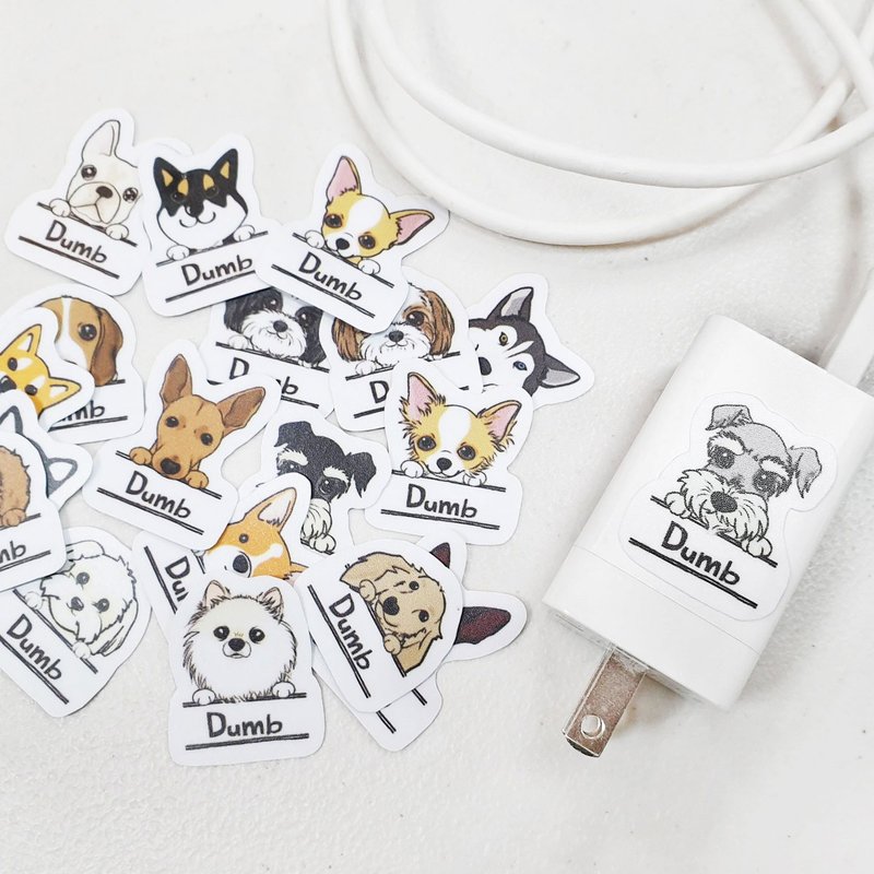 多种宠物图样 防水 姓名贴纸 / 标签贴纸 - 便条纸/标签贴 - 纸 多色