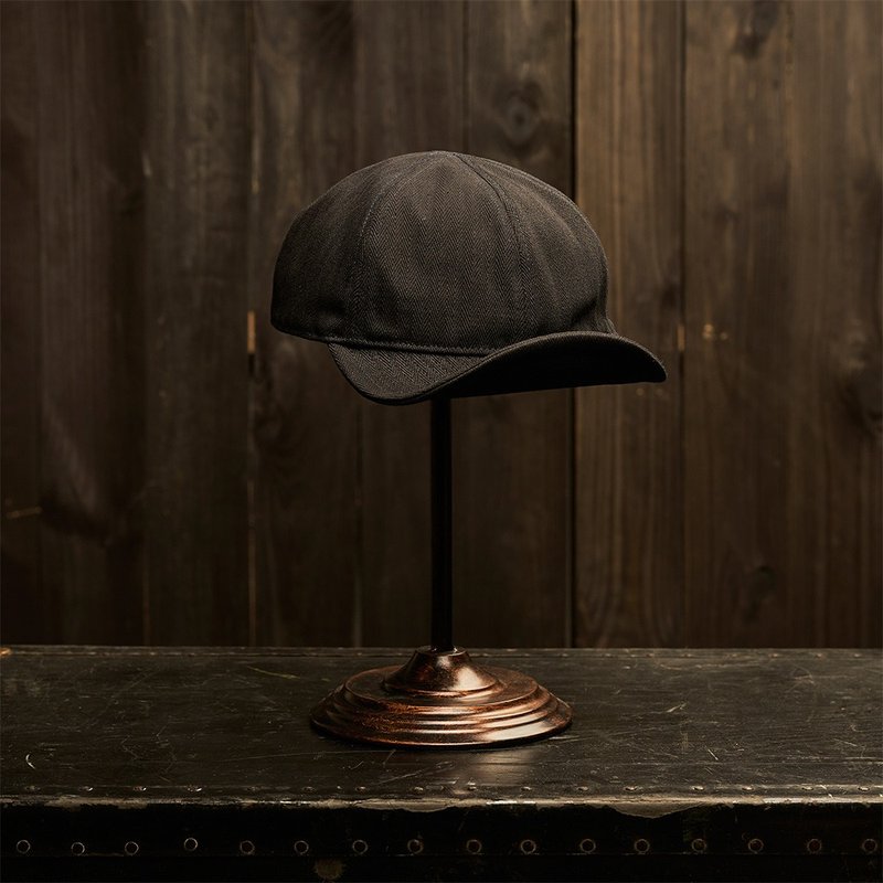 A-3 Mechanic Cap - 黑色 Black - 帽子 - 棉．麻 