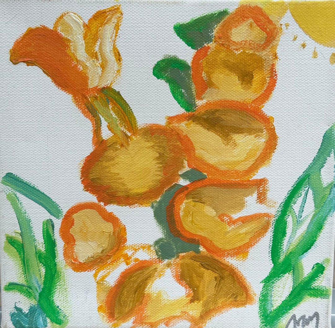 动感黄玫瑰- PRINT - 海报/装饰画/版画 - 其他材质 黄色