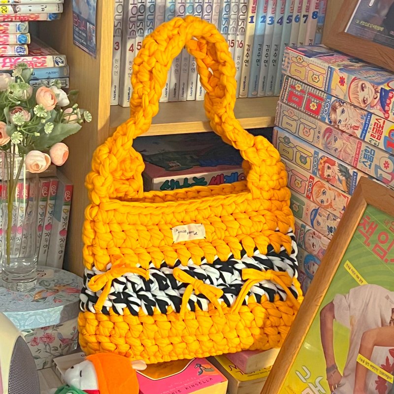 【HEEBEE ver3.】ASPO 手织针织包 || 定制化、编织、肩背包 - 手提包/手提袋 - 其他材质 多色