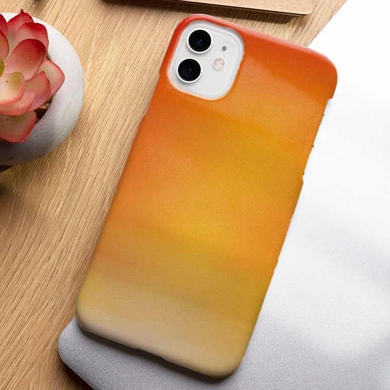 客制手机壳 iPhone 14 13 Pro Matte 复古复古抽象388橙 - 手机壳/手机套 - 塑料 多色