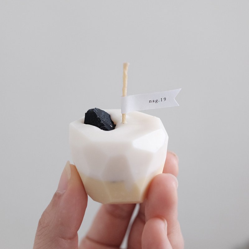 c u b e s (小)  - 蜡烛/烛台 - 蜡 黄色