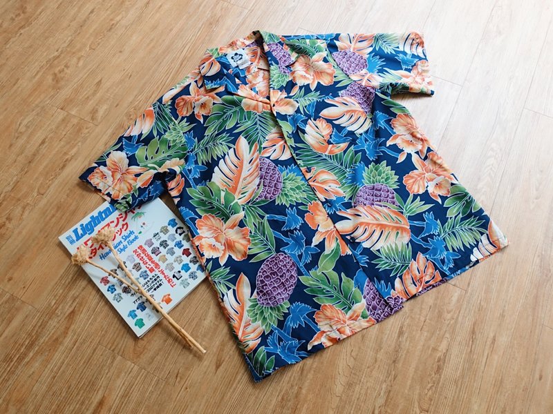 Vintage Shirt / 夏威夷衬衫之紫色的波罗蜜 tk - 女装衬衫 - 聚酯纤维 多色