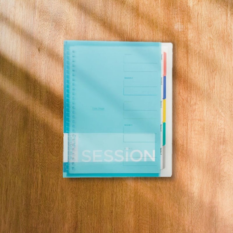 【Maruman】 SESSION 26孔夹B5/浅蓝  (原厂正货) - 其他 - 其他材质 蓝色