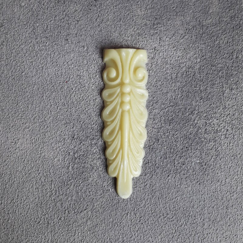 Furniture applique Ornate onlay trim supplies Drop moulding Embellishment 35*105 - 其他 - 塑料 