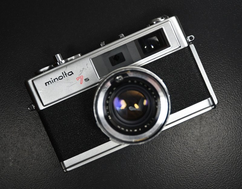 【经典古物】美能达 Minolta Hi-Matic 7s (1966年) 旁轴相机 - 相机 - 其他金属 