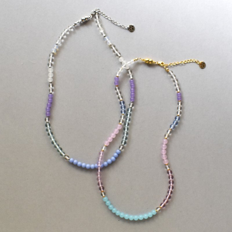 风景与色彩 45cm | 2026.01. - 项链 - 玻璃 