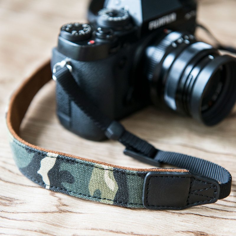迷彩 真皮 小单反 无反 摄影 相机带 Camo Camera Strap  CS-CAMO - 相机包/相机袋 - 真皮 