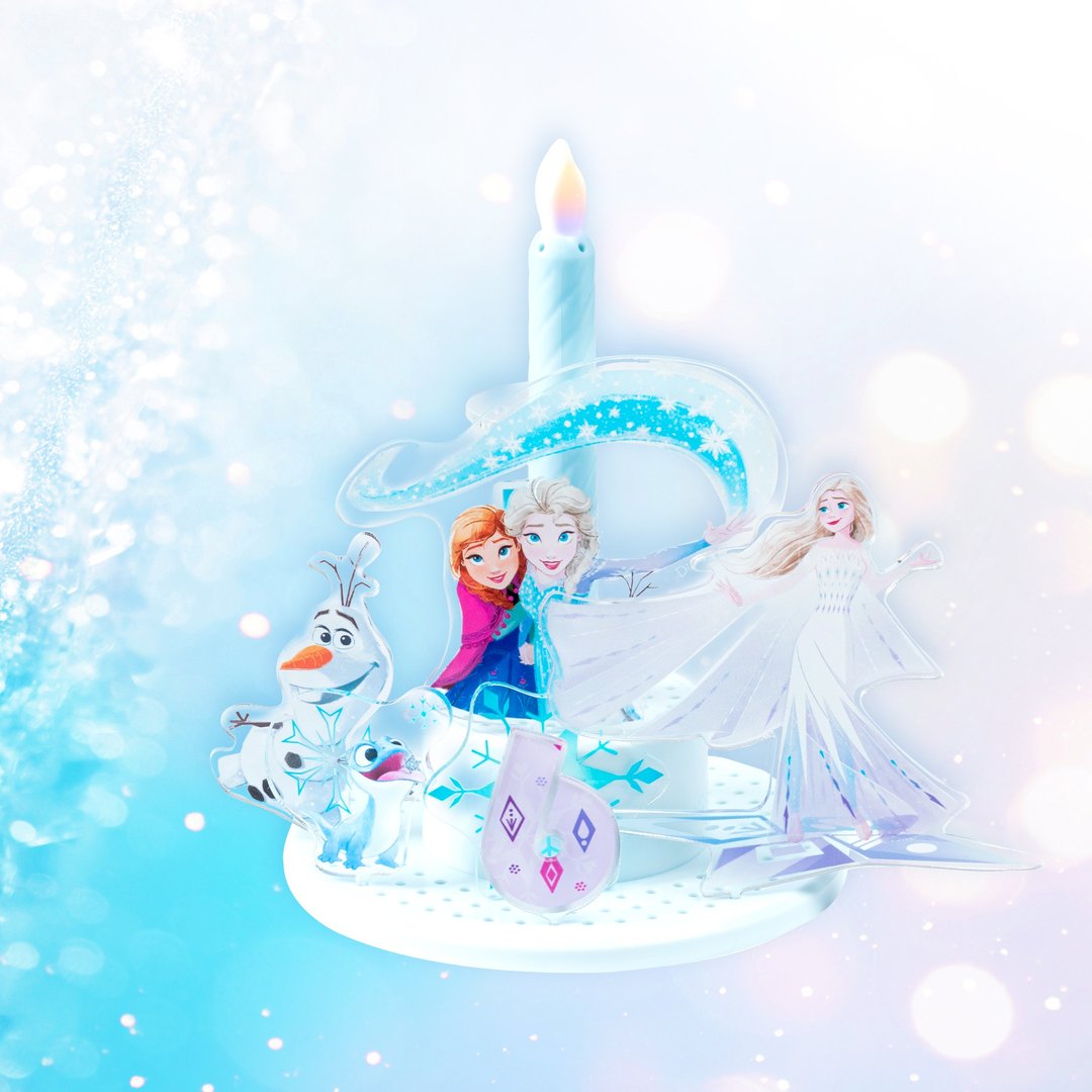 【童趣生活】冰雪奇缘派对电子蜡烛灯-拍手控制烛光 - 数码小物 - 其他材质 多色