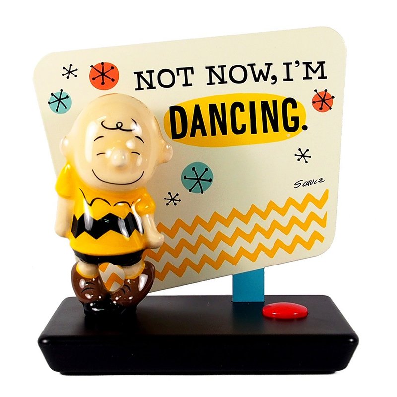 查理布朗有声吸铁告示牌-飞舞勿扰【Hallmark-Peanuts史努比 摆饰 - 摆饰 - 其他材质 多色