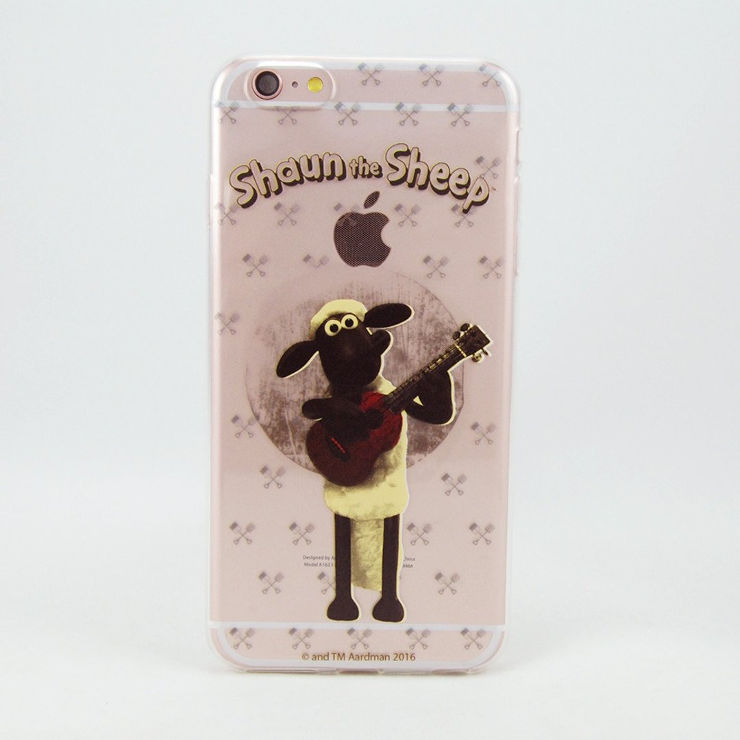 笑笑羊正版授权(Shaun The Sheep)-TPU手机保护壳：【乡村乐曲】《iPhone/Samsung/HTC/ASUS/Sony/LG/小米/OPPO 》 - 手机壳/手机套 - 硅胶 黑色