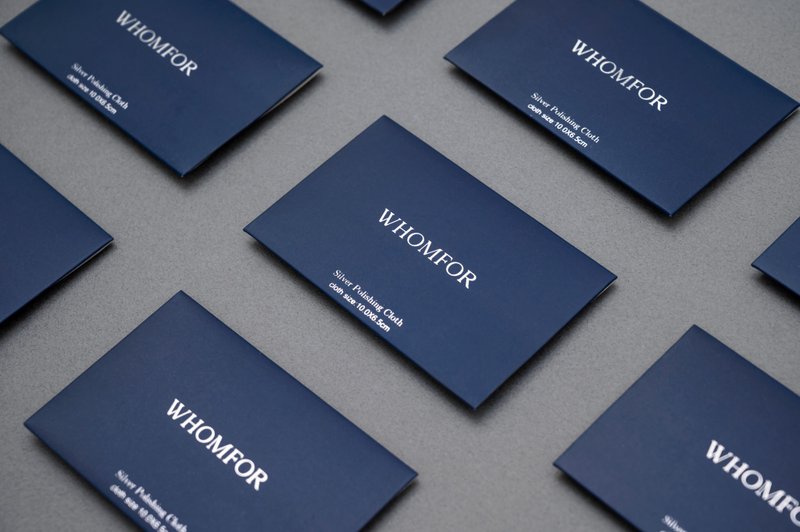 Whomfor 鹿皮绒专业拭银布 - 戒指 - 其他材质 蓝色